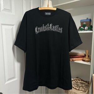 Crooks & Castles Black Graphic Tee